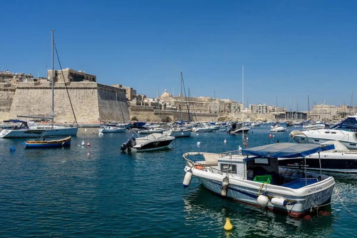 Modern Apt Kalkara Seafront! Eksteriør bilde